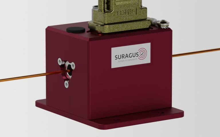 Product photo of a EddyCus inline RS - Ringsensor with copper cable