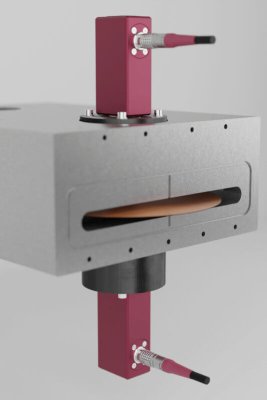 EddyCus sensor S-SemiVac in-chamber sheet resistance measurement